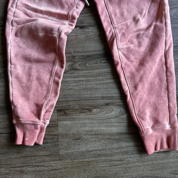 Veronica Beard Preslee french Pima cotton sweatpants in color Rosewood size XS - Picture 3 of 8